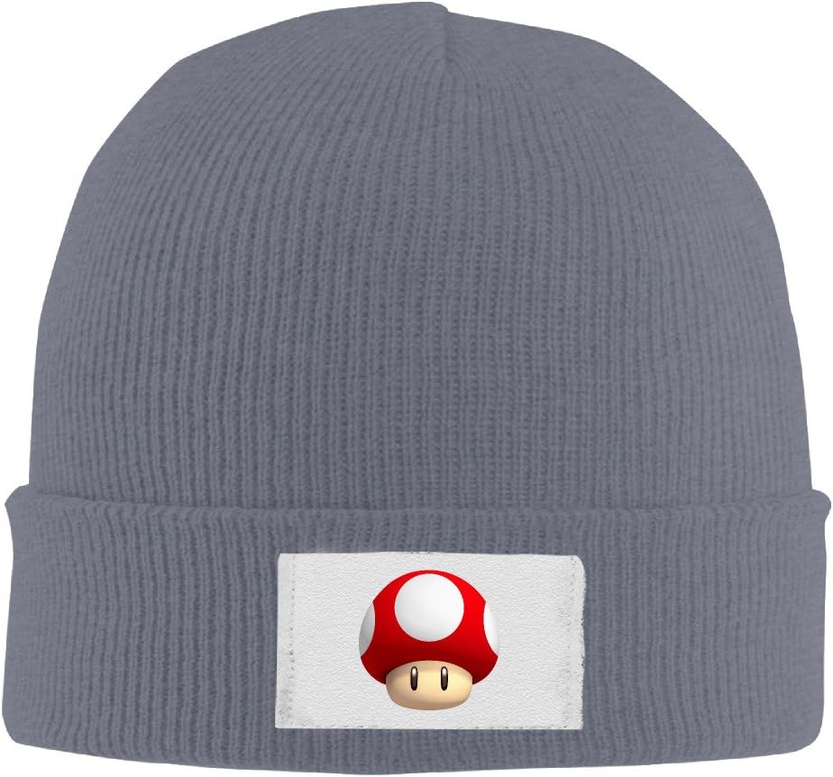 Man Popular Mushroom Super Mario Beanie Cap Skull Cap