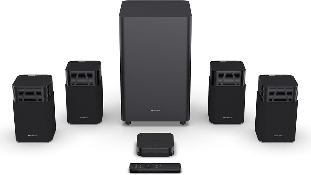 Hisense HT SATURN 4.1.2 Channel Home Theatre System Dolby Atmos DTS:X