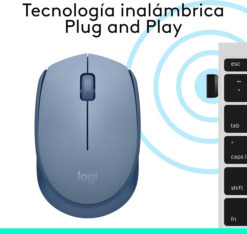 M171 Ratón inalámbrico para PC, Mac, portátil