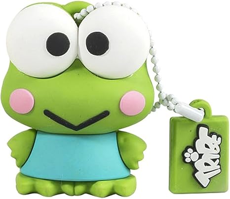 Amazon Com Tribe Fd004401 Keroppi 8gb Usb 2 0 Flash Drive Computers Accessories