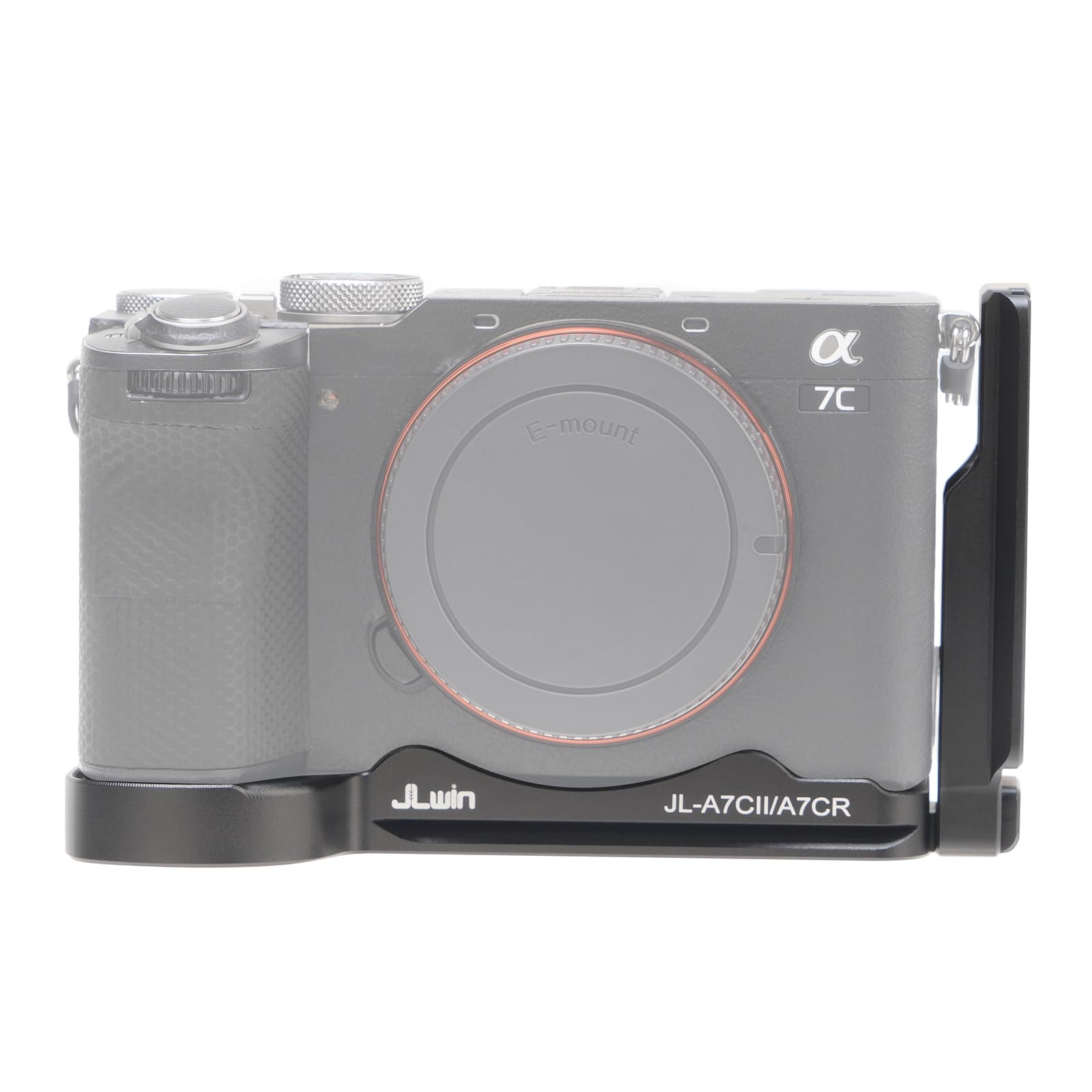 FOTGA Quick Release Plate L-shaped Bracket L-Bracket Vertical Expandable Plate for Sony Alpha A7CR (ILCE-7CR), A7CII (ILCE-7CM2) Camera, Compatible with DJI Ronin RS2/RSC2/RS3/RS3 Pro/RS3 Mini