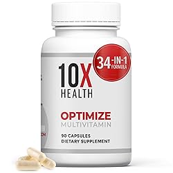 10X Health Optimize Methylated Multivitamin for Men
