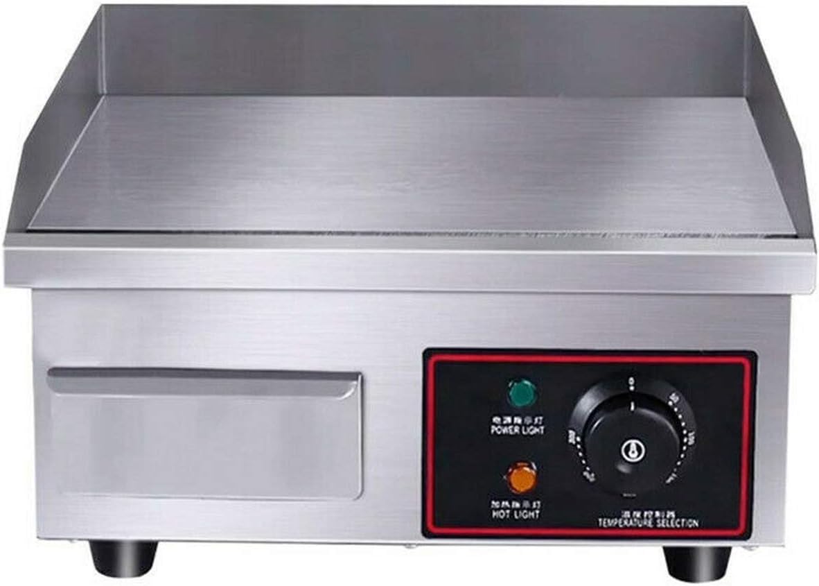 review Electric Griddle Flat Top Grill 1500W 14