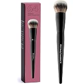 Bueart Design Pro Foundation Makeup Brush 64 with Stipple duo Fiber | Ultra-soft Synthetic Bristles for Powder,Foundation,Cream,Bronzer,Liquid,Blush