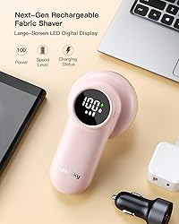 coldSky Rechargeable Fabric Shaver, Lint Shaver