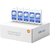 Elitech RC-5 USB Temperature Data Logger Recorder 32000 Points High Accuracy (5 Pack)