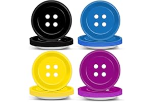 Ojustbeok 48Pcs Button Party Decorations Supplies Halloween Dinnerware Disposable Dessert Plates Samhain Party Paper Dinner Plates Halloween Theme Birthday Tableware for Guests Celebration Decorations