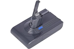 KUNLUN V8 Battery Replacement for SV10 Battery 215681, 21.6V V8 Battery Compatible for V8 Animal V8 Absolute V8 Fluffy V8 Motorhead Carbon Fiber Cordless Stick Vacuum Cleaner