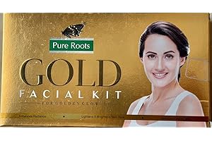 PR Gold Facial Kit Herbal Golden Facial Kit Instant Glass Glow (50g) One time use.