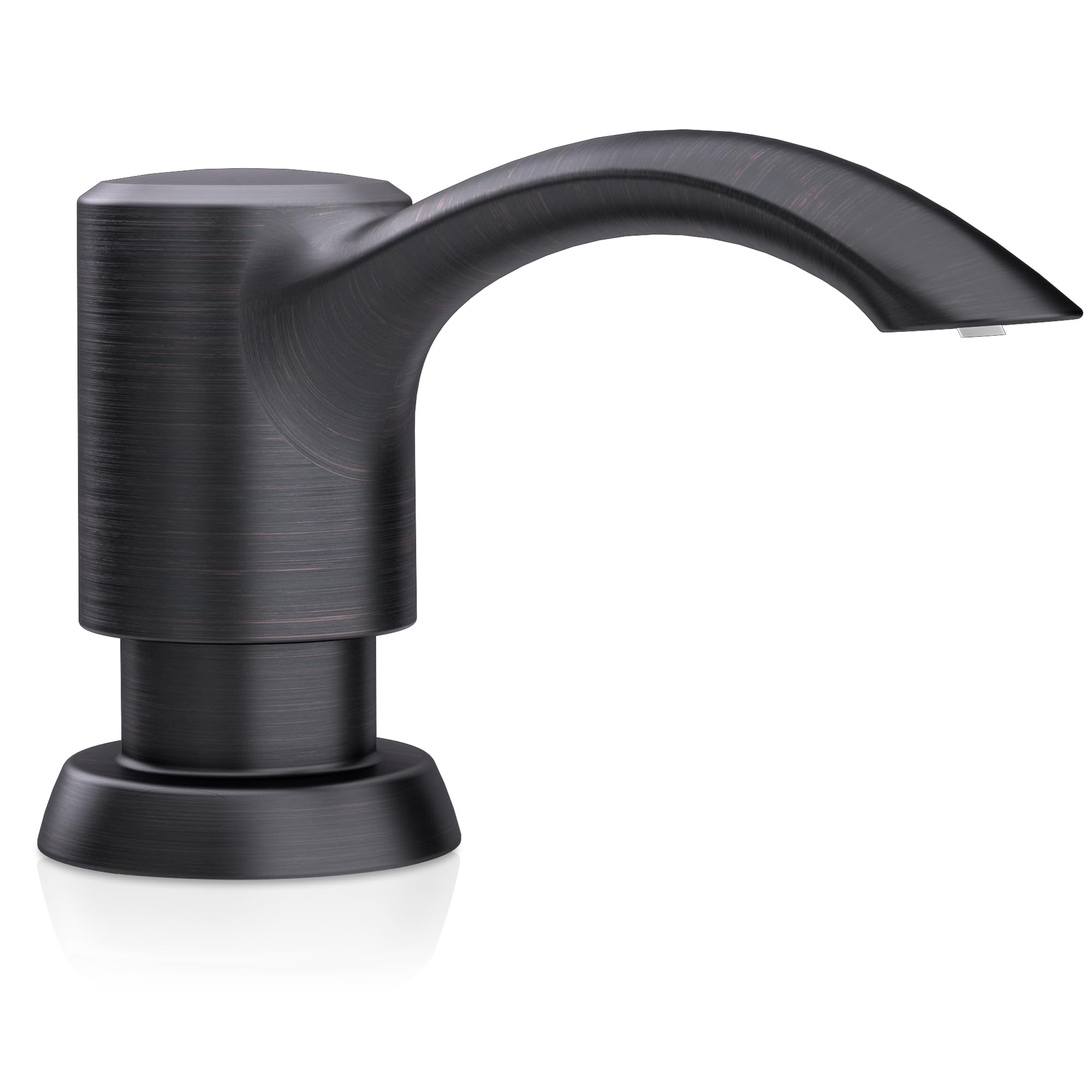 Photo 1 of SAMODRA Built in Kitchen Sink Soap Dispenser (Oil Rubbed Bronze) with 12 oz Large PET Lotion Bottle, Refill from Top