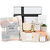 Self Care Gifts for Women Valentines, Inspirational Get Well Soon Gift Baskets for Women, Get Well Gifts Care Package for Woman, Thinking of You Encouragement Surgery Recovery Gift for Woman