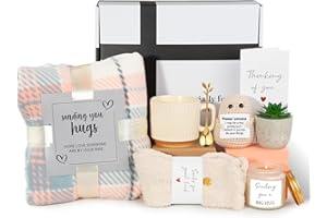 ITHMAHCO Christmas Self Care Gifts for Women, Inspirational Get Well Soon Gift Baskets for Women, Get Well Gifts Care Package for Woman, Thinking of You Encouragement Surgery Recovery Gift for Woman