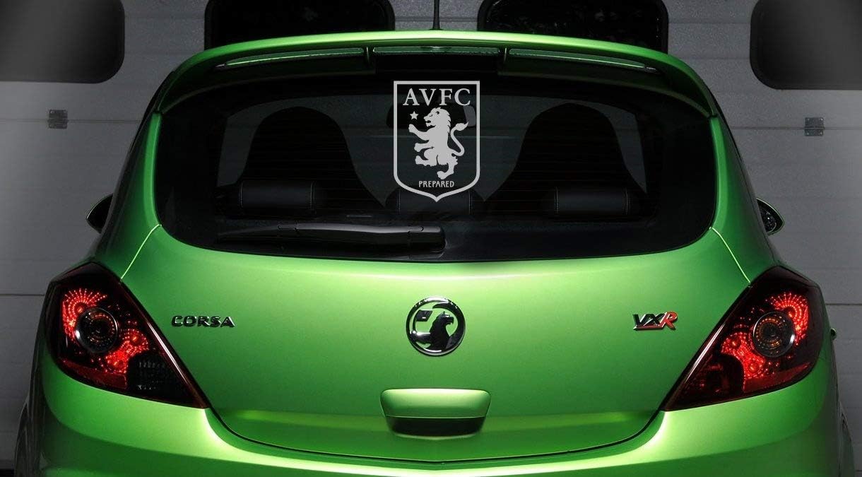 mtenterprises Aston Villa Football Club Vinyl Car Vehicle Sticker