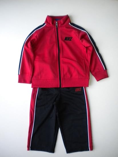 chandal nike negro y rojo