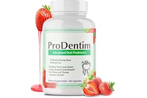 7AOO 2 Bottles-Prodentim for Gums and Teeth Health & Fresh Breath - 3.5 Billion Advanced Oral Probiotics for Mouth Bad Breath,60 Tablets, 4 Month Supply.