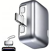 Denash Full Charge Disconnector, Auto Stop Charging Adapter for USB Devices | Intelligent Power Cutoff Protector for Phones and Tablets, Overcharge Prevention, Plug and Play, Compact and Portable Design