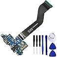Galaxy A51 5G USB Charging Port Flex Cable A516U Replacement A51 5G SM-A516U Type C Charger Dock Board Flex Cable Connector for Samsung A51 5G A516V Port Flex Repair Part