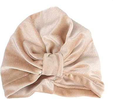 baby velvet turban