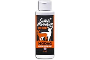 HODAG Sweet November Rut Scent for Deer Hunting – Whitetail Lure for Creating Mock Scrapes with Drippers or Wicks – Concentra