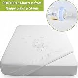 Vesta Baby Premium Mattress Protector Cot 60 x 120 cm Waterproof Fitted Sheet view 7