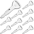 Heavy Ignition Keys, 10 Pack Toyota 57591-23330-71 A62597 Forklift Key fit Toyota Forklift