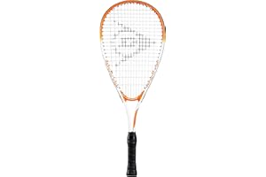 Dunlop Sports Fun Mini Junior Squash Racquet (5-7 Years), Orange/White