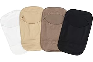 MUYU Stoma Bag Covers, Stretchy Colostomy Bag Cover Lightweight Skin Friednly Ostomy Pouch Holder for Both Men and Women to Better Match The Clothes 4Pcs
