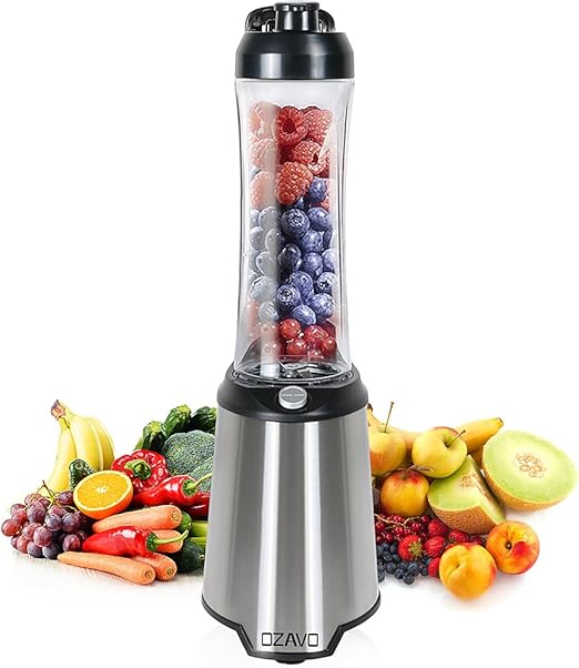 OZAVO Batidora de Vaso Individuales Portátil Mini Batidora ...