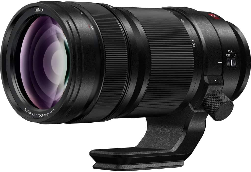 Panasonic LUMIX S PRO 70-200mm F4.0 O.I.S. MILC Telephoto Zoom Lens - Camera Lenses and Filters (MILC, 23/17, Telephoto Zoom Lens, 0.92m, 4-22, 70-200mm)