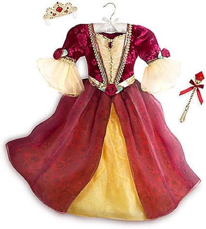 princess belle red dress