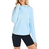 MIUDOLLS Women's UV Sun Protection Long Sleeve Shirt Lightweight 1/4 Zip Hoodie Workout Hiking Athletic Jackets