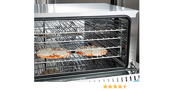 Amazon.com: Horno eléctrico de convección para cocina de restaurante  comercial de tamaño 1/2 : Industrial y Científico