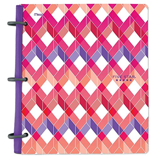 Five Star Flex Hybrid NoteBinder, 1 Inch Binder, Style, Geo (29148BQ7)