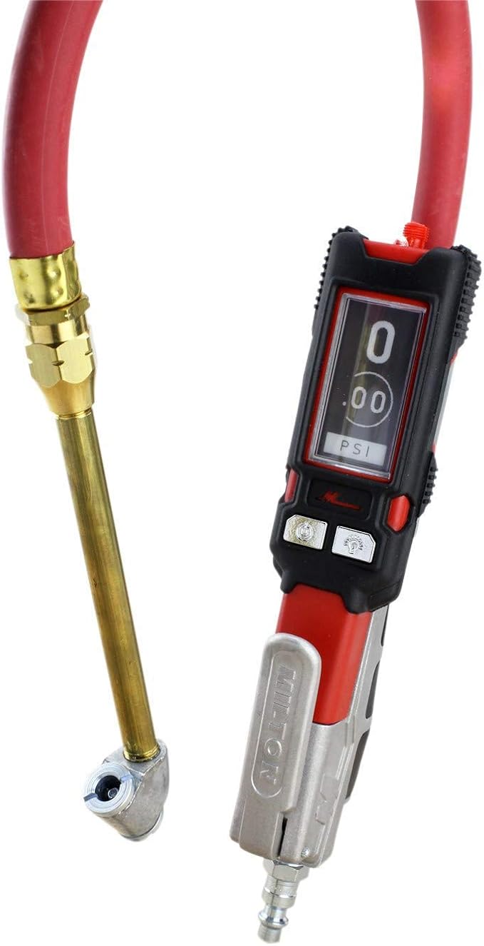 Milton Digital Tire Pressure Gauge S586e, Dual Head Air