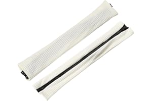 uxcell 2pcs Office Chair Arm Covers, Office Chair Armrest Covers Stretchable Computer Chair Arm Covers Protectors for Office Gaming Chair, White