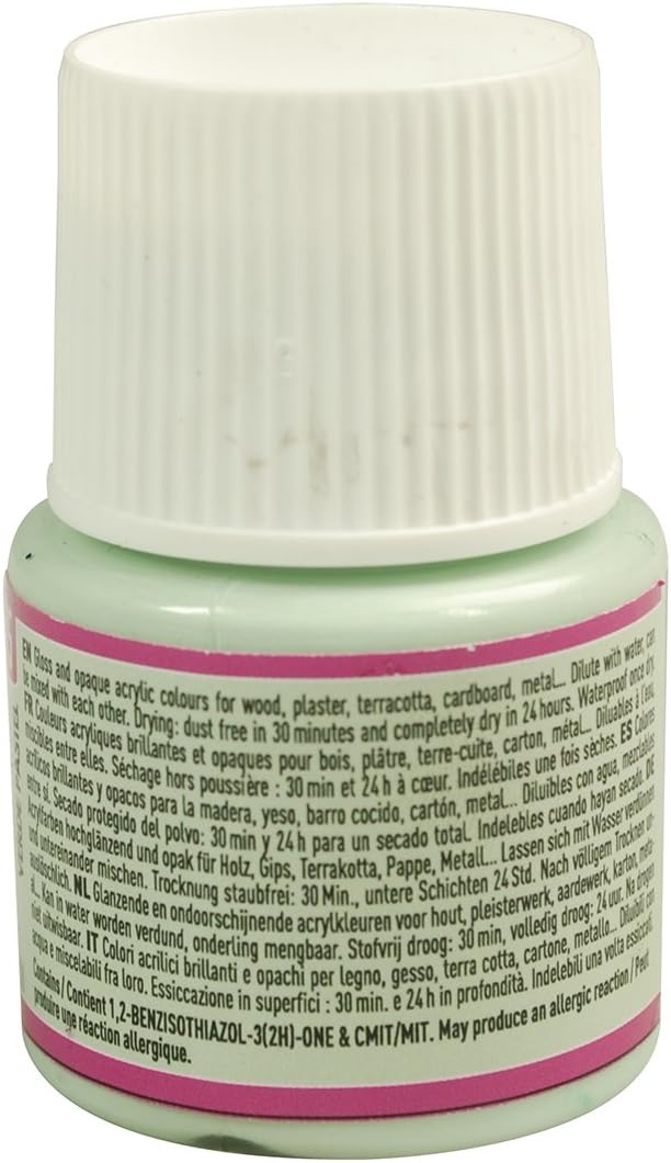 Pebeo Deco Bright Paint, Pastel Green, 45 ml, 45 ml (Pack of 1) - Image 3