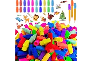 DOIAZ Pencil Eraser Caps Top Erasers 300 Pack Pencil Erasers Toppers Rewards Gifts for Back to School Home Classroom Office Teacher Graduation Party Art Drawing Supplies