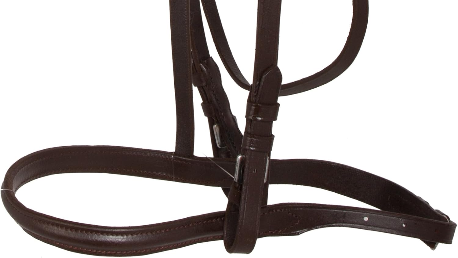 Acerugs Brown Black Raised Horse English Bridle Stitched (Brown) : Sports & Outdoors