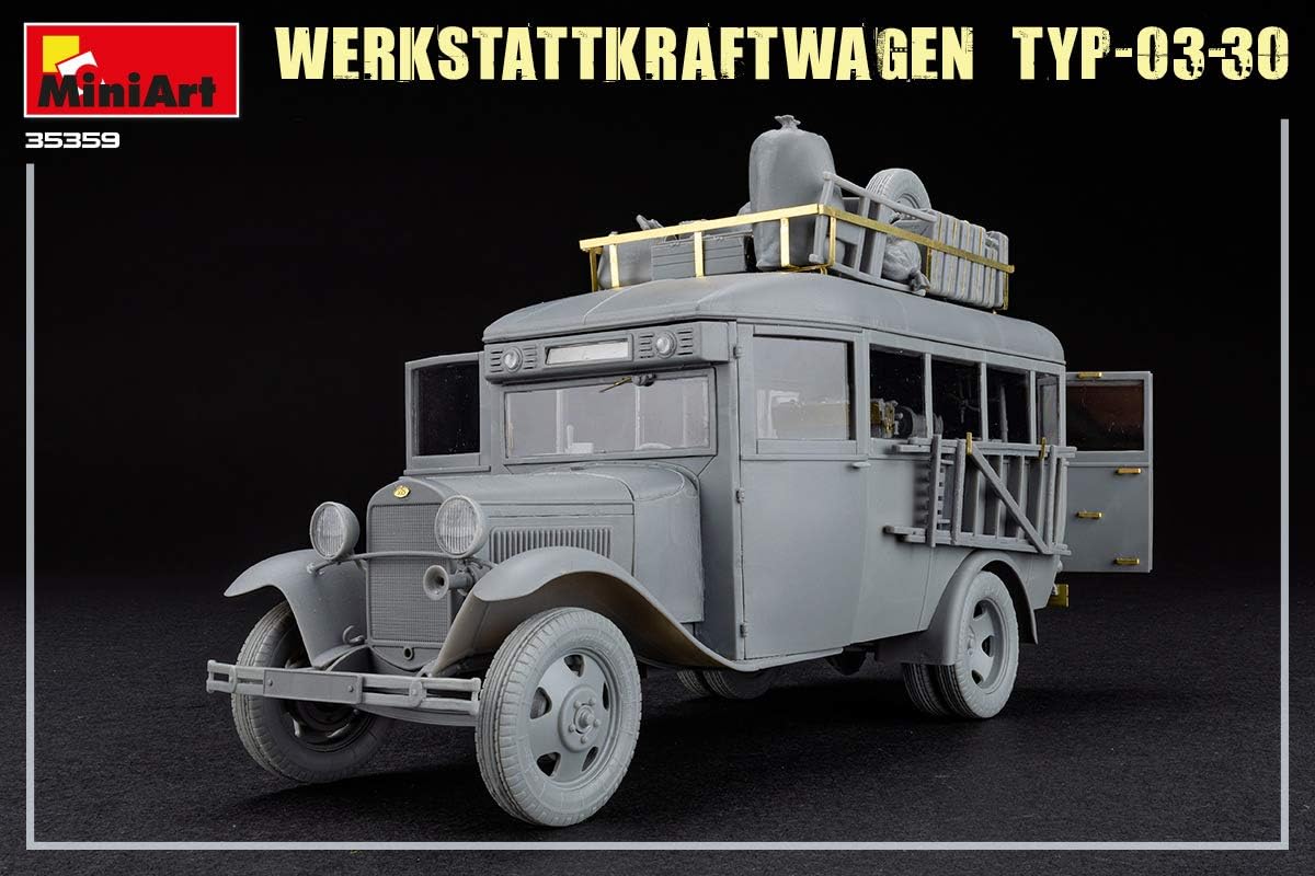 Miniart 1:35 - Typ-03-30 Werkstattkraftwagen, Various - Image 4