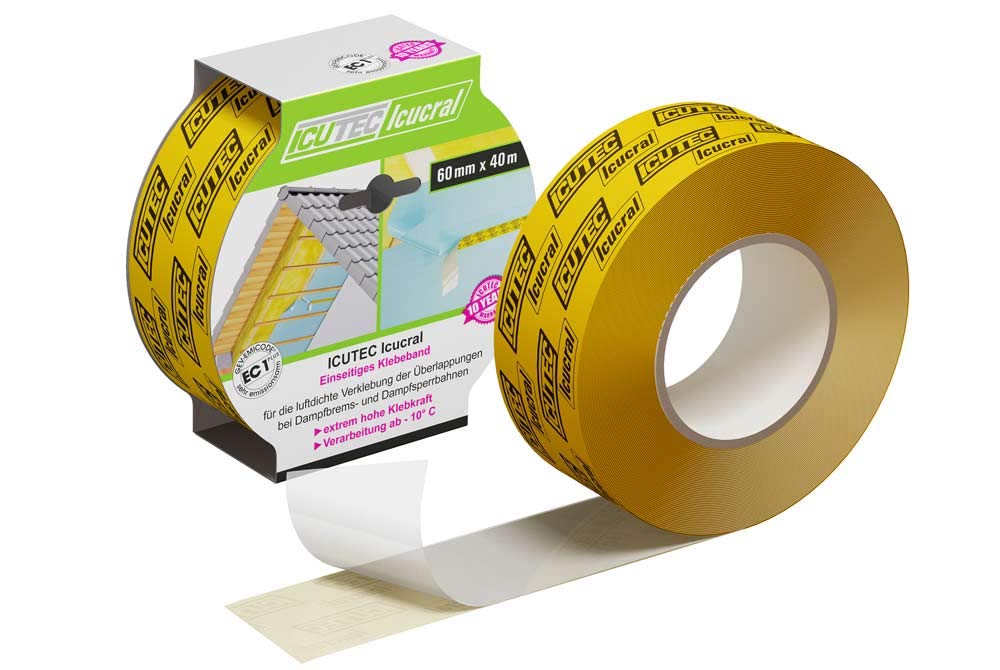 Icutec 033 3088 Icucral Adhesive Tape Yellow