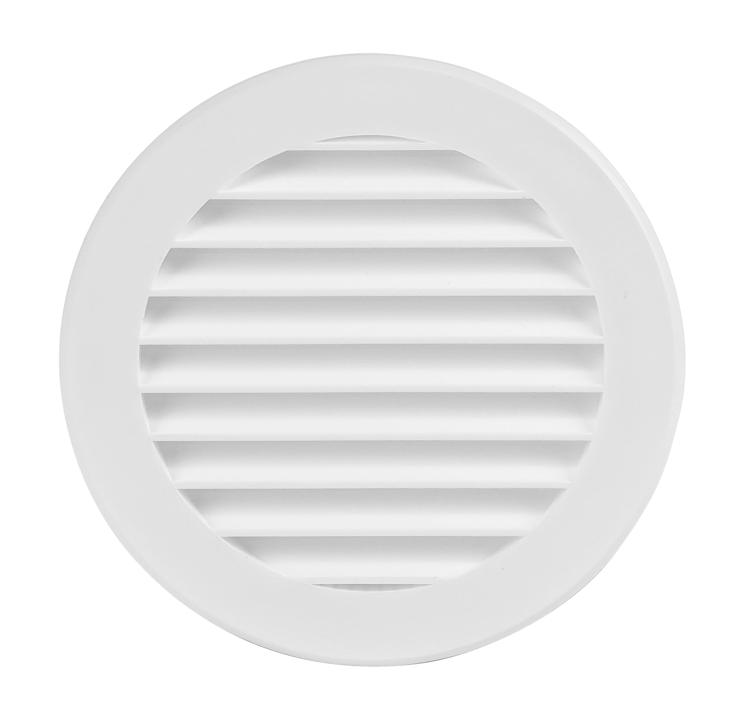 Steinberg14 White 100mm Air Vent Cover - 4 inch Round Air Vent Covers for Walls and Ceilings - Air Vents for Interior Walls - Plastic Ventilation Grille