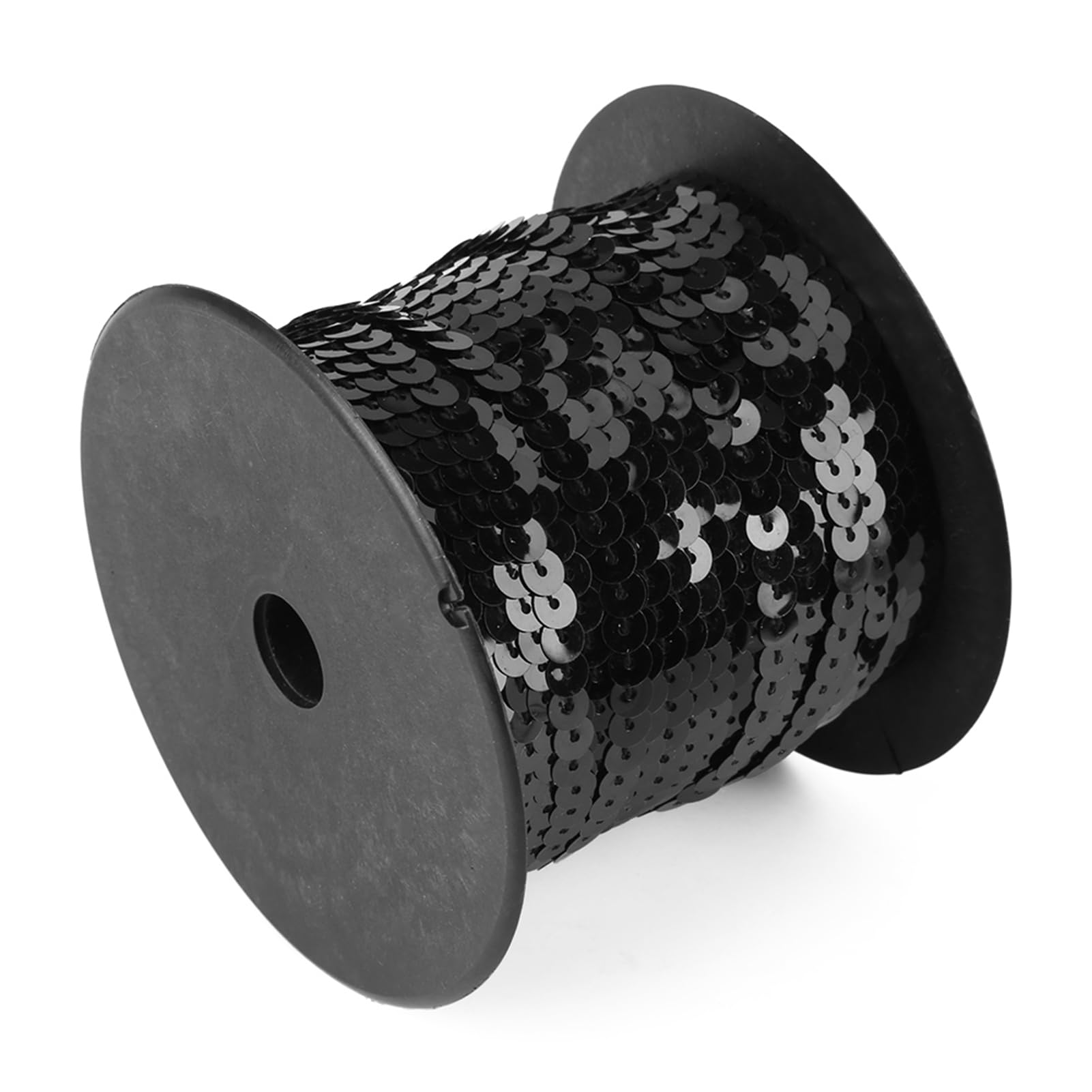 Sequins Rolls, 6mm Shiny Spangle Trim Colorful Flat Paillette String for DIY Arts Colorful Flat Paillette String for DIY Arts Crafts Necklace Dress