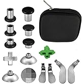Accessories for Xbox One Elite Series 1 - Metal Magnetic Thumbsticks Replacement for Xbox One Elite Series 1, Includes 6 Different Metal Analog Sticks, 4 Paddles, 2 D-Pads, 2 Magnetic Base