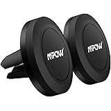 Mpow Car Phone Holder,Universal Air Vent Magnetic Car Mount for iPhone 7/7Plus/6s/6Plus/5S, Galaxy S5/S6/S7/S8, Google Nexus, LG, Huawei and More[2 PACK]