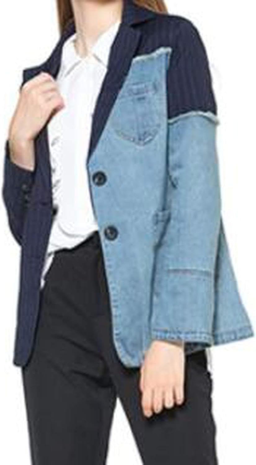 skye denim blazer