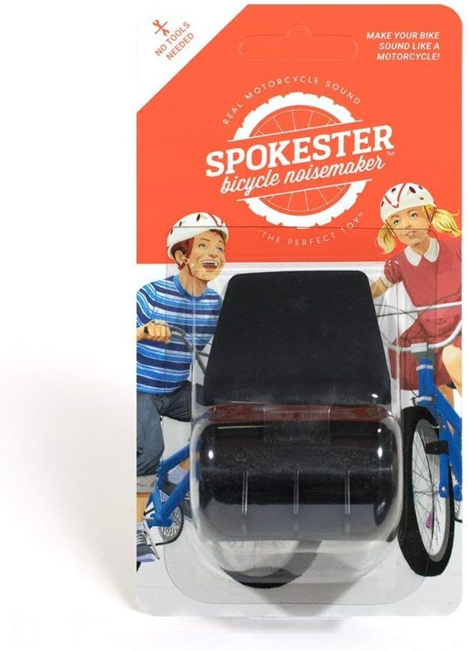 SPOKESTER Bicycle Noise Maker - Makes Your Bike Sound Like a Motorcycle