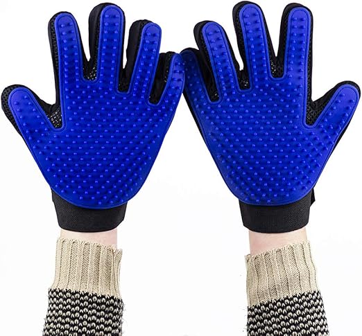 gloves for removing dog hair