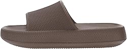 BRONAX Slides for Men Recovery Pillow Slippers