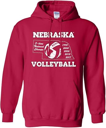 nebraska volleyball hoodie