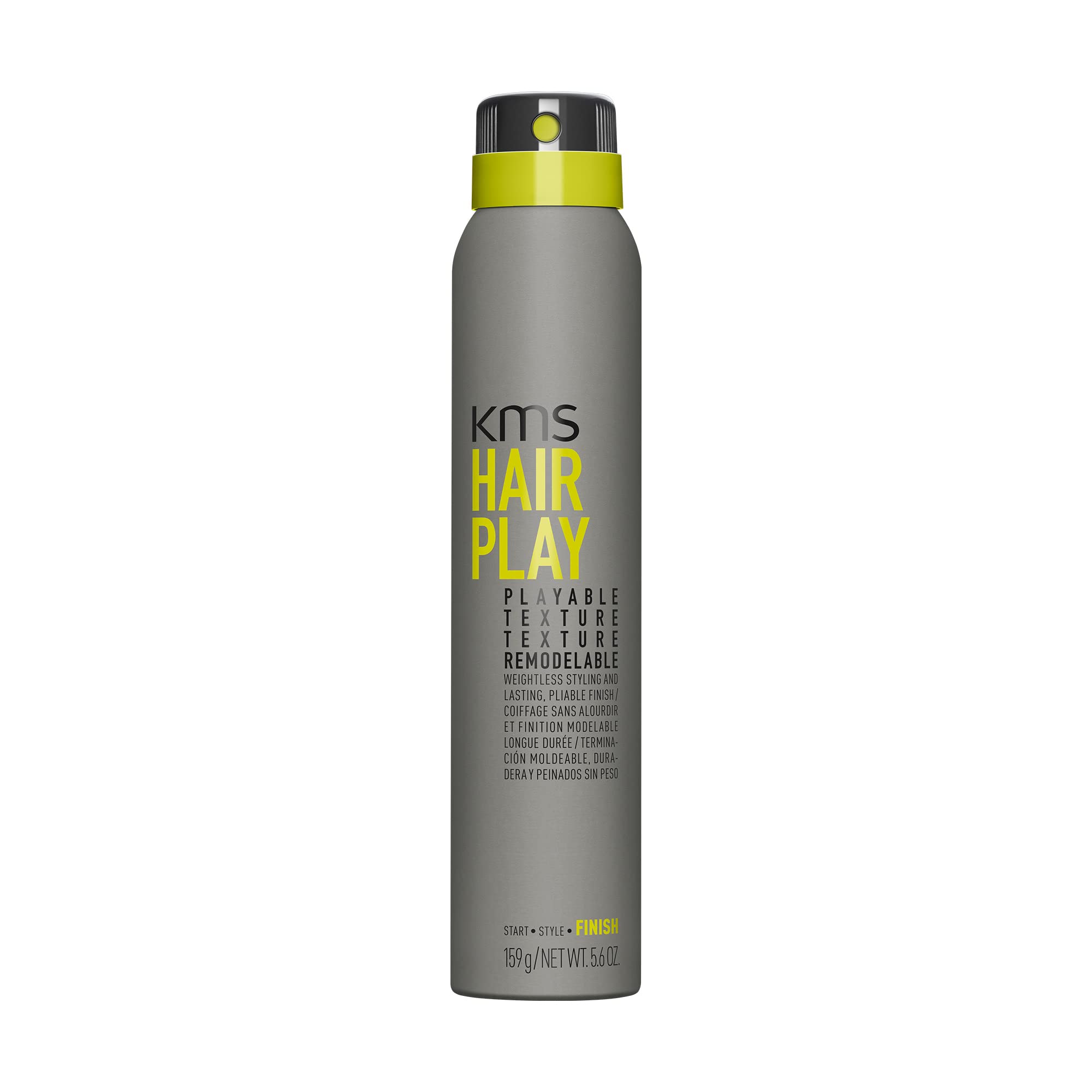 KMS HairPlay Playable Texture, For All Hair Types, Buildable Texture & Flexible Hold, Vegan & PETA Approved, 200ml